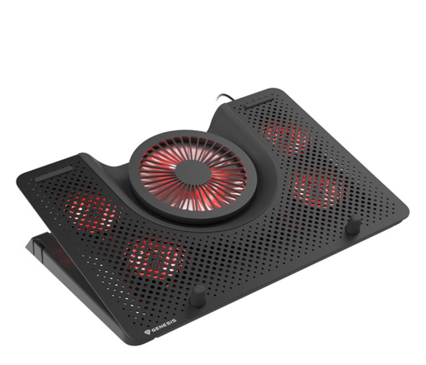 Genesis Podstawka chłodząca pod laptopa OXID 550 15.6-17.3" RGB NHG-1411 - 1077231 - zdjęcie